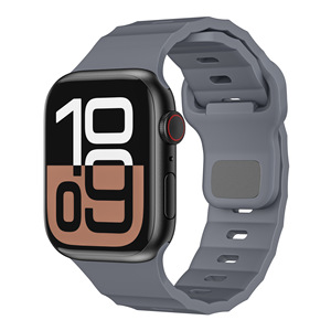Compatible avec le bracelet en silicone Apple, bracelet de montre en fluororubber New Wave pour Apple Watch Ultra 3 S1-11 - Product Image 2