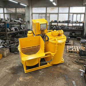Cuve à boue à double moteur 500L avec capacité de mélange et de stockage de 1100L, moteur 9KW haute efficacité pour la construction - Product Image 3