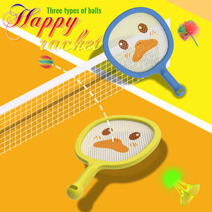 Set de Raquetas Deportivas para Niños |   Marco de ABS de Fábrica Directa con Malla de Alta Elasticidad |   Raqueta de Bádminton para Niños Personalizable OEM ODM - Product Image 2