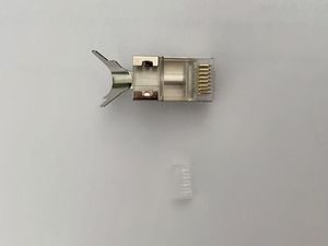 LY-US080-S7 Factory Wholesale Telecom Parts FTP <strong>RJ45</strong> Cat7 Pass Through Connectors - Product Image 3