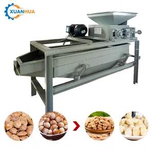 Nut breaker pistachio shells peeling seed shell palm kernel nut crusher shell separator almond crusher machine