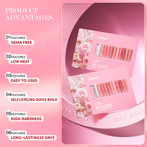 JTING Faible MOQ pour Ongles, Collection de Gels Constructeurs 12 Couleurs, Boîte Cadeau Personnalisée Gratuite, Gel <span class=keywords><strong>Constructeur</strong></span> 30G, Vernis à Ongles OEM ODM - Product Image 2