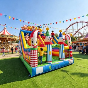 Château Gonflable Thème Seaworld avec Toboggan pour Fêtes d'Enfants et <span class=keywords><strong>Location</strong></span> - Product Image 2