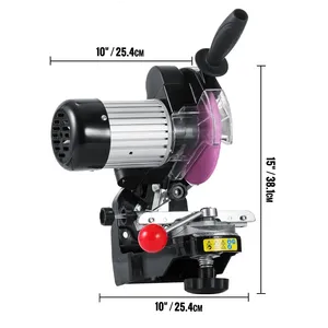 Affûteuse de chaîne de <span class=keywords><strong>tronçonneuse</strong></span> 230W, machine professionnelle de meulage de chaînes, affûteuse de chaînes multi-angles 3000 tr/min, affûteuse électrique de lames de <span class=keywords><strong>tronçonneuse</strong></span> - Product Image 3