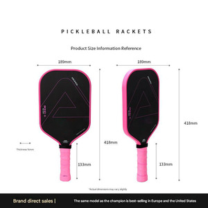 OEM/ODM personnalisé meilleure <span class=keywords><strong>raquette</strong></span> de <span class=keywords><strong>pickleball</strong></span> en fibre de carbone 2025 - Top choix légers et durables pour les fans de sport - Product Image 5