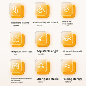 <span class=keywords><strong>Support</strong></span> de refroidissement ventilé ergonomique pour <span class=keywords><strong>ordinateur</strong></span> <span class=keywords><strong>portable</strong></span> pour MacBook Pro pour Dell pour ordinateurs <span class=keywords><strong>HP</strong></span>-<span class=keywords><strong>Support</strong></span> réglable pour <span class=keywords><strong>ordinateur</strong></span> <span class=keywords><strong>portable</strong></span> - Product Image 5