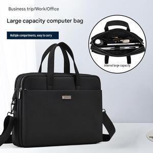 Bolsos de Hombro de Negocios de Nailon Impermeables Grandes de Alta Calidad, Maletín Personalizado para Portátil Corporativo de Oficina. - Product Image 6