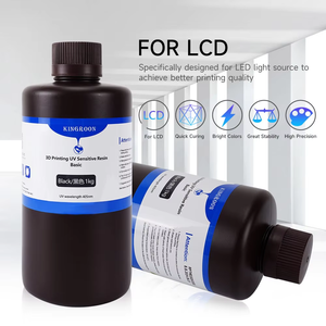 <span class=keywords><strong>KINGROON</strong></span> Nueva Resina para <span class=keywords><strong>Impresora</strong></span> <span class=keywords><strong>3D</strong></span> de Fotopolímero con Certificaciones de Exportación Completas, 405nm UV-Curing 8K/12K/14K Saturn DLP LCD - Product Image 3