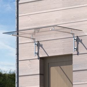 Soportes de Acero Inoxidable Resistentes para <span class=keywords><strong>Toldos</strong></span> de Vidrio Kinmade, Toldo de Vidrio Transparente para Exteriores, Vidrio Laminado - Product Image 3