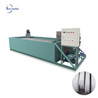 Réservoir de saumure professionnel ICEMEDAL pour Machine à glace en bloc Prix pour Machine à blocs de glace commerciale de poisson 5kg