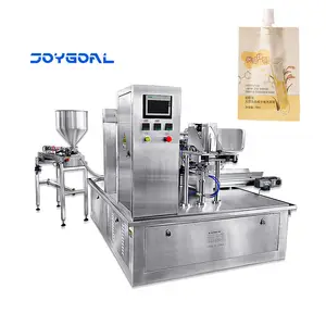 Automatic Rotary Pre-made Doypack Powder Packaging Filling Machine for Aluminium Zipper Bags Filling And Sealing machine