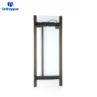 Miroir rotatif à fermeture douce pleine longueur, coulissant et escamotable, personnalisé pour armoire, vente en gros d'usine avec LED
