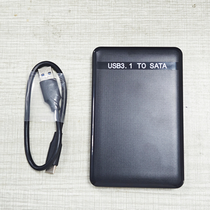 กล่องใส่ฮาร์ดดิสก์ภายนอกแบบพกพา วัสดุพลาสติก SATA พร้อมพอร์ต USB 3.1 ขนาด 2.5 นิ้ว รุ่นบางเฉียบ สำหรับคอมพิวเตอร์ ขายดี - Product Image 1