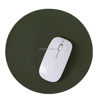 Tapis de souris en cuir PU pour cadeaux promotionnels et d'affaires, accessoires de bureau pour ordinateur portable, tapis de souris de jeu, tapis de souris de bureau, sous-verre en PU