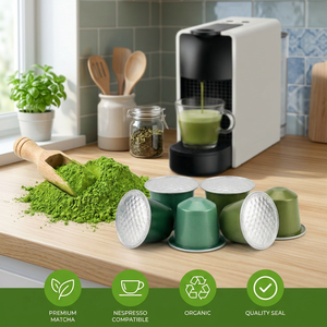 Cápsulas de Matcha Gourmet con Sabores Mixtos, Mezcla de Sabores Variados, Capacidad de 2g-8g, Marca Privada, Empaque Personalizado, Venta al por Mayor OEM ODM - Product Image 1