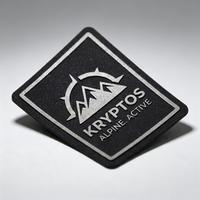 Patch en silicone 3D en relief, transfert thermique, logo personnalisé, étiquette thermocollante pour vêtements, t-shirt