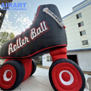 Chaussure de roller gonflable surdimensionnée, botte de patinage gonflable personnalisée avec logo pour événements sportifs, promotion de vitrine, ornement - Product Image 1