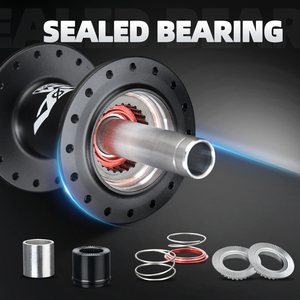 <span class=keywords><strong>Moyeu</strong></span> arrière VTT haute précision MT-009F/R PRO 32H en alliage d'aluminium Boost 148mm, <span class=keywords><strong>moyeu</strong></span> à cliquet <span class=keywords><strong>DT</strong></span> 80T, compatible MS/XD 12S, pour frein à disque - Product Image 3
