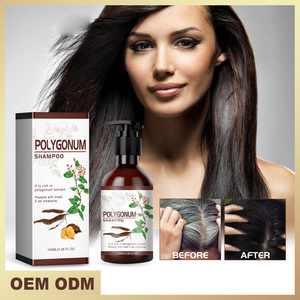 Polygonum Multiflorum Hair Growth Shampooing pour favoriser la croissance des <span class=keywords><strong>cheveux</strong></span> Élimine la saleté Détoxifie sans sulfate pour femmes et hommes - Product Image 2
