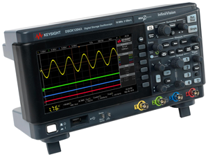 Keysight DSOX1204A dijital depolama osiloskop 4 kanal 200 <span class=keywords><strong>MHz</strong></span> 2 GSa/s 8 Bit - Product Image 3