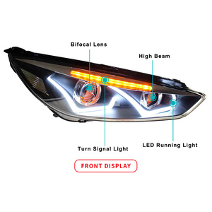 Faro Anteriore Disponibile per <span class=keywords><strong>Ford</strong></span> <span class=keywords><strong>Focus</strong></span> LOH-LDFKS-49 2015-2018, Fari Modificati Full LED - Product Image 2
