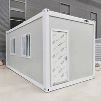 Maison conteneur préfabriquée facile à transporter, bâtiment modulaire pour l'hébergement sur chantier