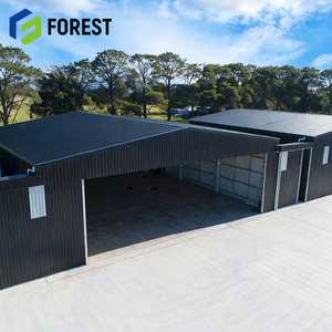 โรงเก็บเครื่องบินโครงสร้างเหล็กอุตสาหกรรม ทนทาน ราคาโรงงาน ประกอบง่าย สำหรับการบิน ส่งตรงจากโรงงาน - Product Image 1