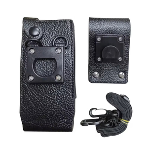 Custodia protettiva in pelle rigida personalizzata per Moto Rola HT750 PRO5150 Walkie Talkie <span class=keywords><strong>Cover</strong></span> in pelle rigida personalizzata - Product Image 3