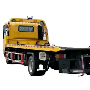 Best Condition ISUZUs 700P Car Carrier Tow Truck Road Rescue Rollback Trailer 5 Tons Flatbed Platform Wrecker For Sale