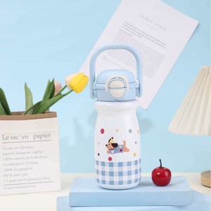 Classic <b>Straw</b> Carrying Cup 316 Stainless Steel Leak-Proof Double Wall Vacuum Insulated Children High-Value Portable Business - Product Image 2