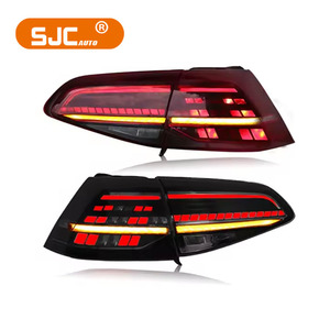 Sjc Xe Dẫn đèn hậu đèn hậu cho VW Golf 7 7.5 MK7 Phụ Kiện Xe Hơi đuôi ánh sáng nóng bán phía sau đèn ban ngày chạy chiếu sáng - Product Image 1