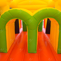 Personnalisé Populaire Avenger-film Thème Conception Gonflable Combo Obstacle Course