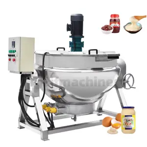 High Shear Mayonnaise Making Processing Mixer Sauce Blender Mayonnaise Mixing Machine