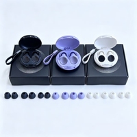 Bouchons d'oreilles noirs durables et lavables : Bouchons d'oreilles en silicone pour dormir, réutilisables, pour la réduction du bruit et une utilisation à long terme