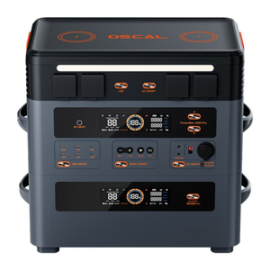 Oscal PowerMax 2400 PRO 2016WH Max 1500W Panneau Solaire Contrôle par APP OSCAL Centrale Électrique Portable 2400W Station de Secours - Product Image 2