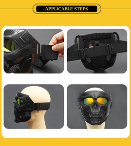 Occhiali di Sicurezza Wejump Regolabili, Antivento, Antipolvere, con Logo Personalizzato, Protezione UV, per Corse e Attività all'Aperto - Product Image 6