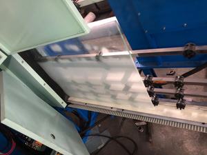 Machine de sablage industriel PLC ZP1600 pour verre, production continue avec composants de moteur essentiels - Product Image 4