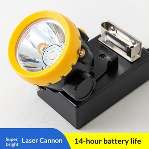 Lampe frontale de mineur sans fil à <span class=keywords><strong>LED</strong></span>, étanche <span class=keywords><strong>IP68</strong></span>, résistante aux chutes, avec batterie lithium-ion à structure verrouillée, pour mine de charbon - Product Image 2