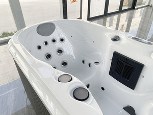 Bain à remous portable pour 2 personnes avec système de contrôle Balboa Bain à remous miniature pour <span class=keywords><strong>couple</strong></span> - Product Image 4