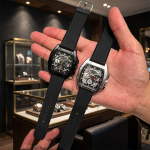 Montre à quartz Ronda pour homme, nouvelle collection 2026, boîtier en alliage, bracelet en silicone, cadran à aiguilles, style tendance, vente en gros pour fabricants - Product Image 3