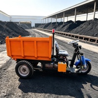 Mini-dumper électrique ZY-180, capacité de charge 2000 kg, moteur DC 4000 W, essieu arrière à insertion directe, basculement hydraulique pour carrière souterraine