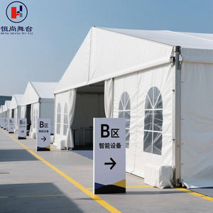 Grande tente d'entrepôt à double armature / Grand abri de stockage - Product Image 2