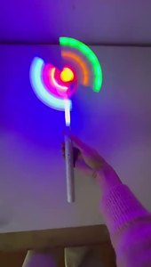 Lễ hội nhấp nháy <span class=keywords><strong>LED</strong></span> ánh sáng đồ chơi nhấp nháy trong suốt của xử lý <span class=keywords><strong>LED</strong></span> ma thuật cối xay gió ánh sáng lên nhấp nháy cối xay gió đồ chơi cho trẻ em - Product Image 6