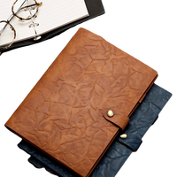 Carnet A5 personnalisable à 6 anneaux, avec reliure à spirale et pages intérieures remplaçables, idéal pour les cadeaux d'entreprise