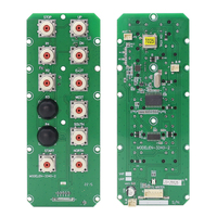 Télécommande radio sans fil industrielle certifiée CE F23-A++ à 10 boutons et double vitesse pour palan de pont roulant