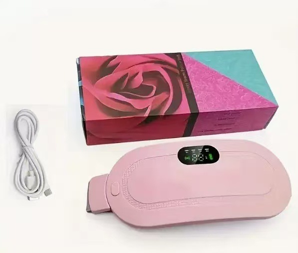 New Cordless Menstrual Heated Pad Period Cramps Relief Belly Waist Wrap Massage Belt Menstrual Heat Pad for Girl
