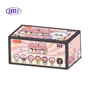 100% Original chino <span class=keywords><strong>Panda</strong></span> <span class=keywords><strong>Mr</strong></span>.Pa Candy serie vinilo felpa colgante cajas ciegas colgantes llaveros 6 unids/caja regalos para niños - Product Image 1