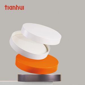 Tianhui Vòng tinplate hộp kim loại phẳng hộp cho Snack lưu trữ kim loại hộp sô cô la - Product Image 5