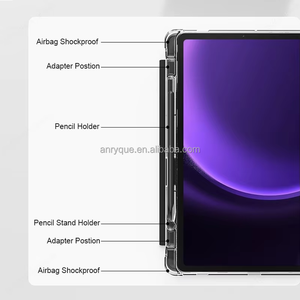 Trifold Stand Clear Hard Black Shell <span class=keywords><strong>Tablet</strong></span> Cover Case para <span class=keywords><strong>Samsung</strong></span> Galaxy Tab S10 Lite/S10 <span class=keywords><strong>FE</strong></span>/S9 <span class=keywords><strong>FE</strong></span> 10,9 pulgadas/Tab S10 S9 S8 <span class=keywords><strong>S7</strong></span> - Product Image 4