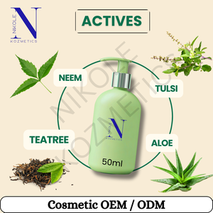 Gel Douche Herbal au Neem et au Tulsi – Nettoyant Corporel Quotidien Doux et Rafraîchissant pour une Peau Douce, Lisse et Saine - Product Image 2